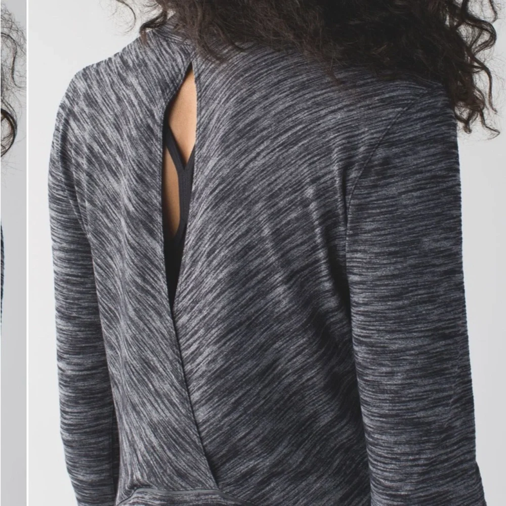 Lululemon‎ Sz 4 &Go Take Off Long Sleeve Athletic Workout Women’s Yoga Shirt Top
